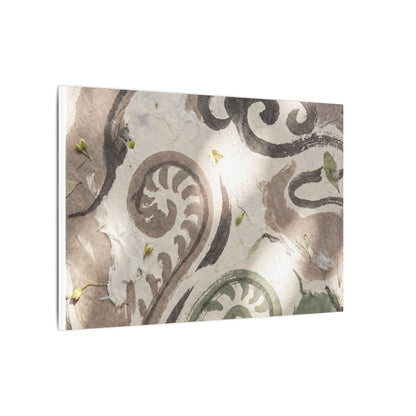 Dappled Ink Brushstroke Canvas Art - Japandi Ma