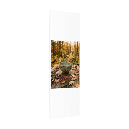 Golden Hour Ceramic Bowl Canvas Art - Japandi Fukinsei