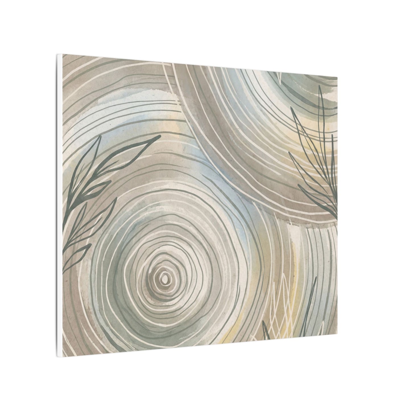 Kanso Water Ripple Canvas Art - Japandi Minimal Line