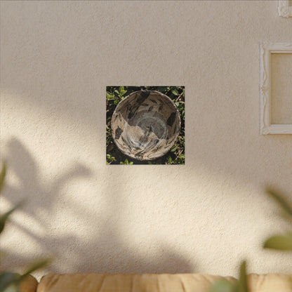 Elegant Ceramic Bowl Canvas Art - Japanese Pattern Japandi