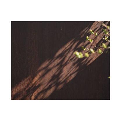 Rust Patina Moody Minimal Canvas Art | Sophisticated Dark Japandi Art