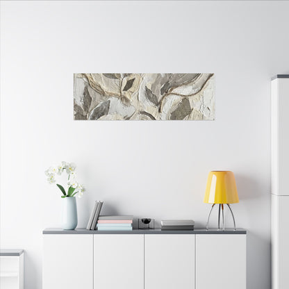 Japandi Textured Canvas Art