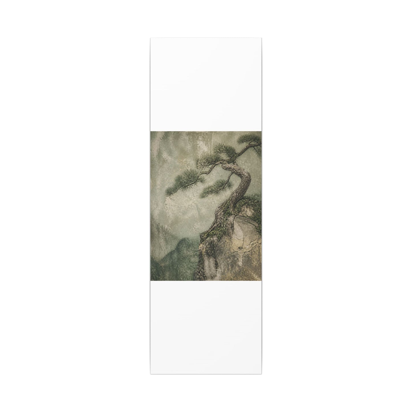 Fukinsei Pine Tree Canvas Art - Japandi Texture