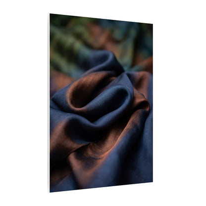Summer Silk Drape Shadow Zen Canvas Art | Sophisticated Decor