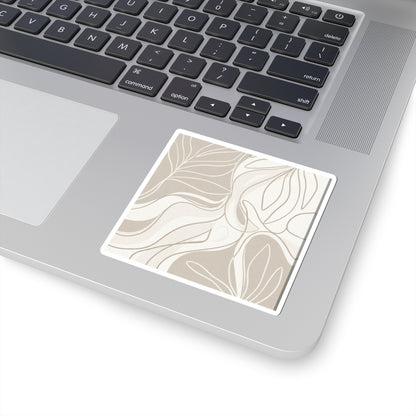 Japandi Minimalist Sticker Art Print