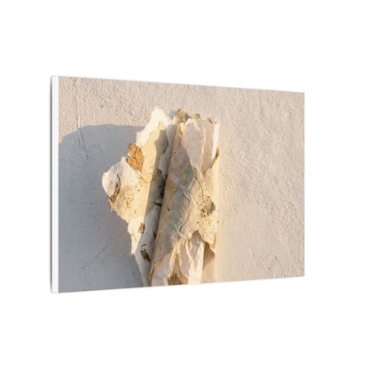 Paper Fold Canvas Art | Winter Japandi Texture Art