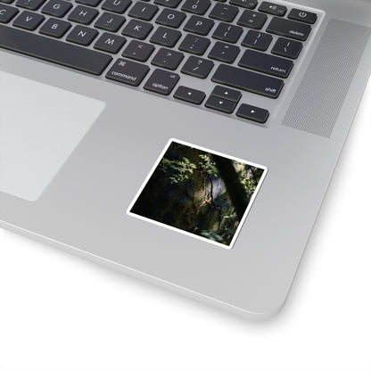 Dappled Cracked Earth Sticker - Dark Japandi Ma