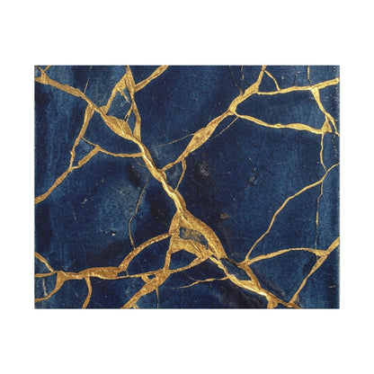 Kintsugi Crackle Canvas Art Art Print