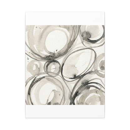 Handcrafted Feel Japandi Watercolor Canvas Art