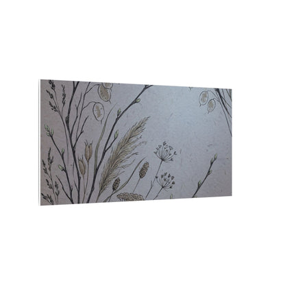 Spring Dried Flowers Japanese Pattern Canvas Art | Cozy Decor