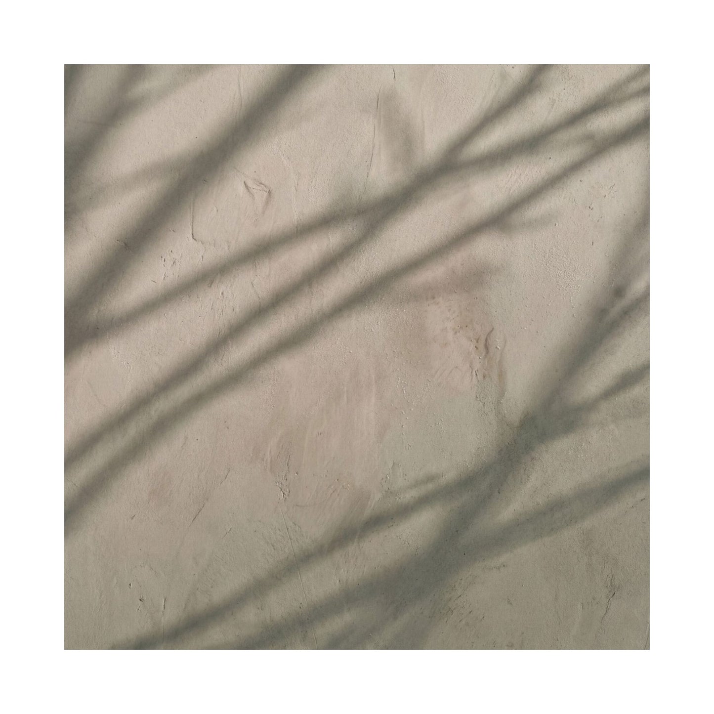 Winter Shadow Play Japanese Pattern Wall Art Print | Warm Decor