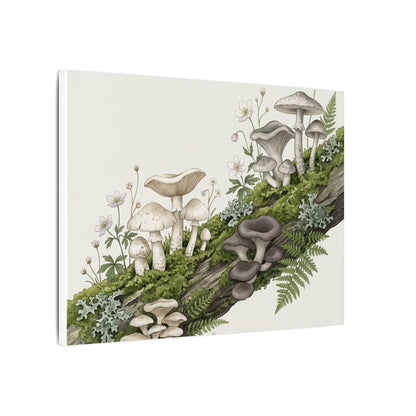 Dried Flowers Spring Canvas Art | Japandi Neutral Design