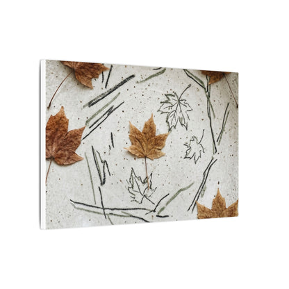 Ceramic Bowl Autumn Canvas Art | Japandi Elegant Design