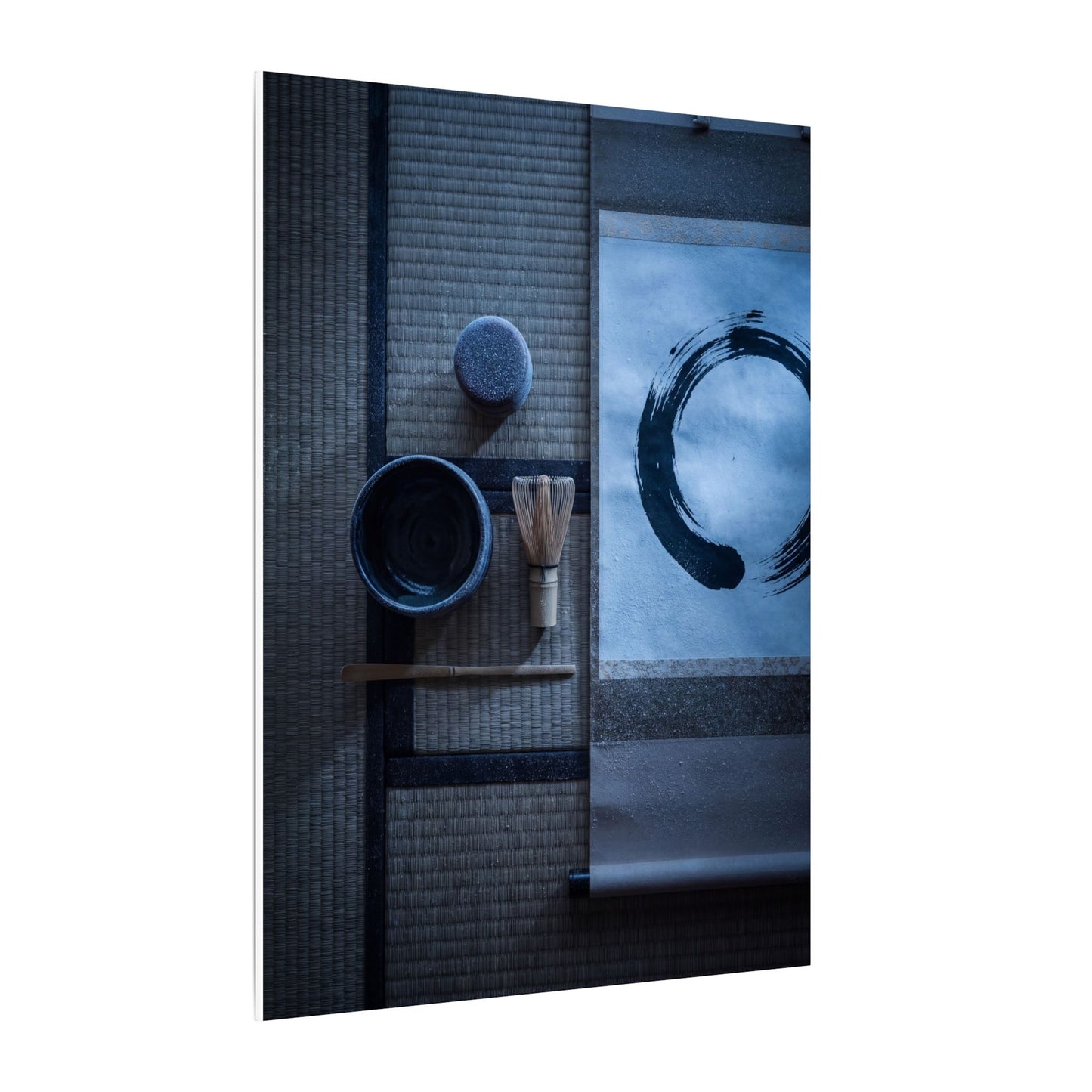 Tea Ceremony Enso Canvas Art | Calm Zen Art