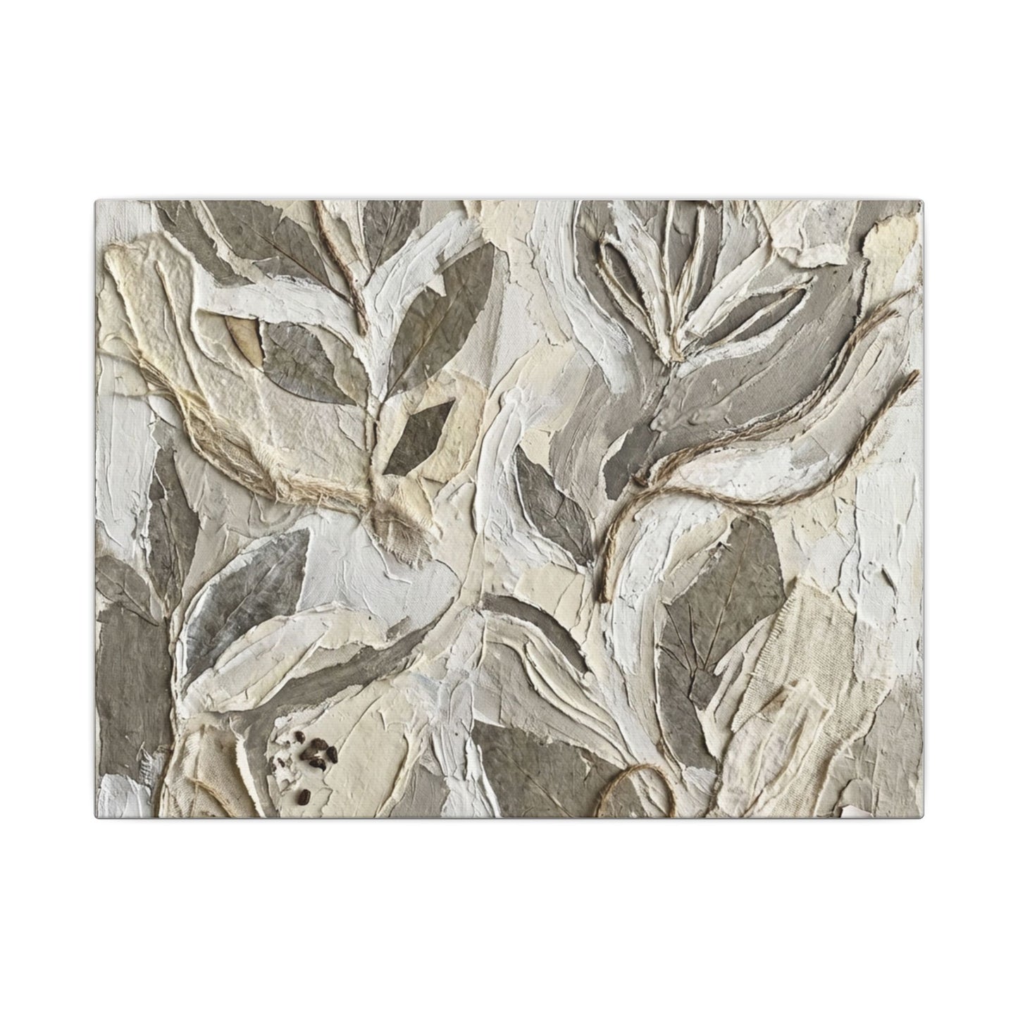 Japandi Textured Canvas Art Art Print