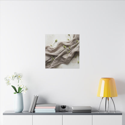Overcast Silk Drape Canvas Art - Japandi Ma