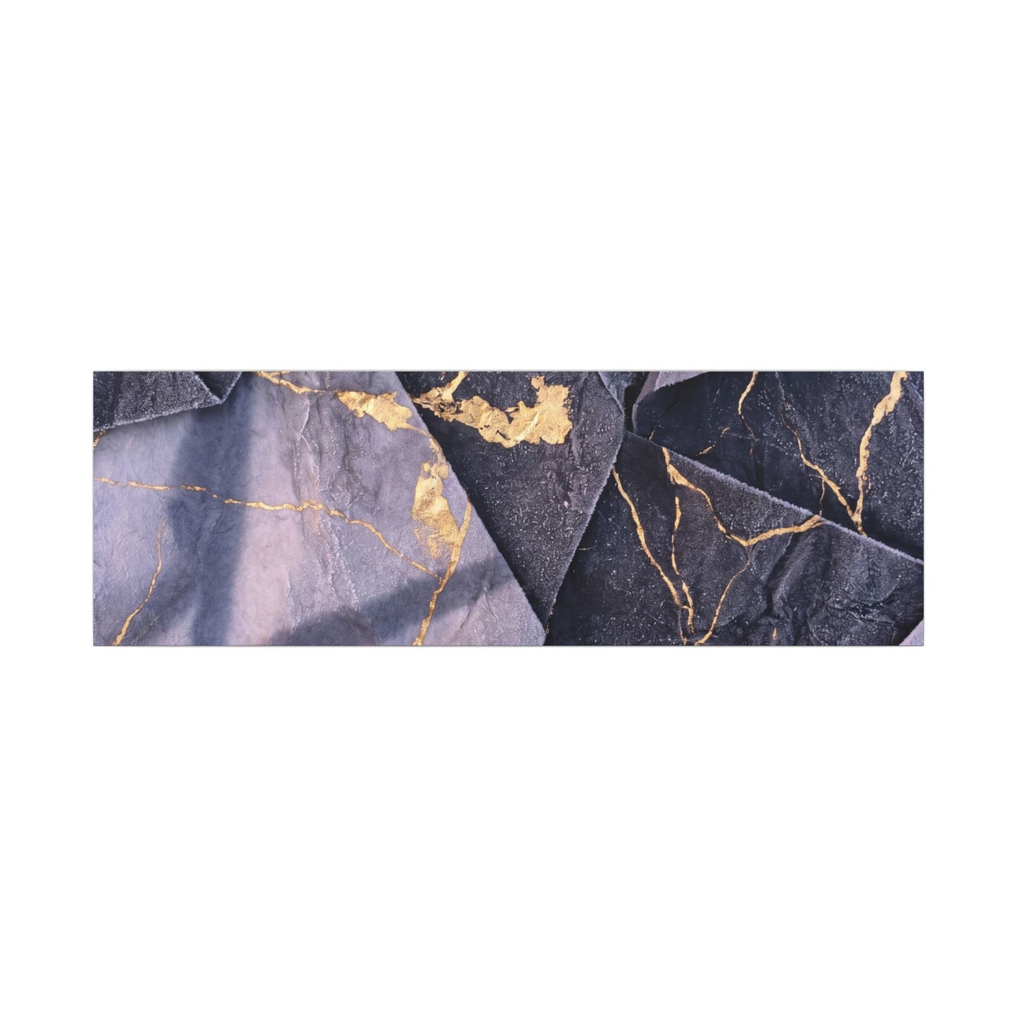 Seijaku Paper Fold Canvas Art - Kintsugi Gold Vein