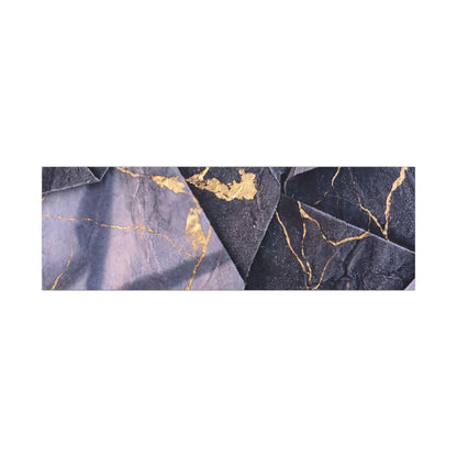 Seijaku Paper Fold Canvas Art - Kintsugi Gold Vein