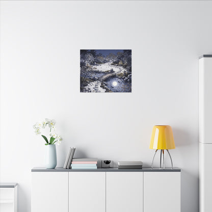 Torii Gate Enso Canvas Art | Contemplative Zen Art