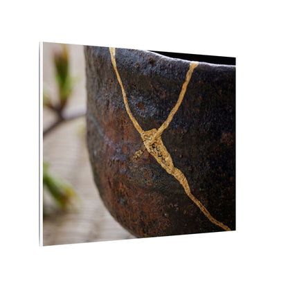 Dawn Tea Ceremony Canvas Art - Kintsugi Mono No Aware