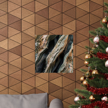 Silk Drape Texture Wall Art Print | Neutral Japandi Art