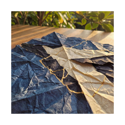 Paper Fold Summer Wall Art Print | Kintsugi Beautiful Design