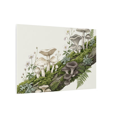 Dried Flowers Spring Canvas Art | Japandi Neutral Design