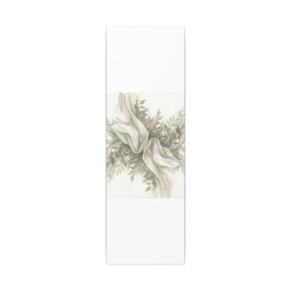 Summer Silk Drape Watercolor Canvas Art | Cozy Decor