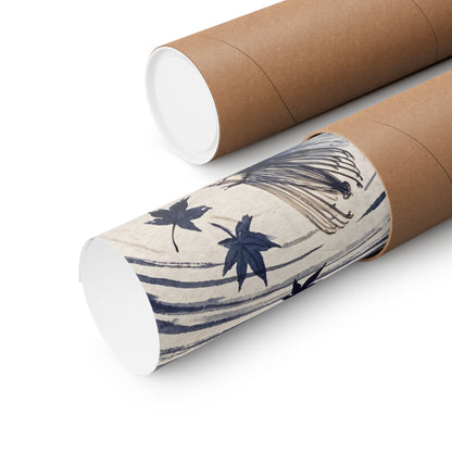 Datsuzoku Rock Garden Wall Art Print - Zen Sumi E