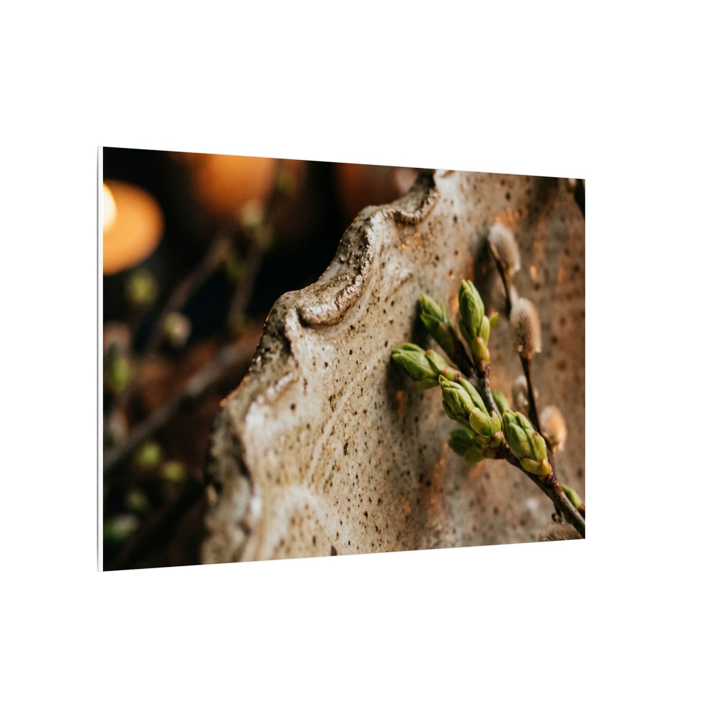 Overcast Ceramic Bowl Canvas Art - Japandi Ma