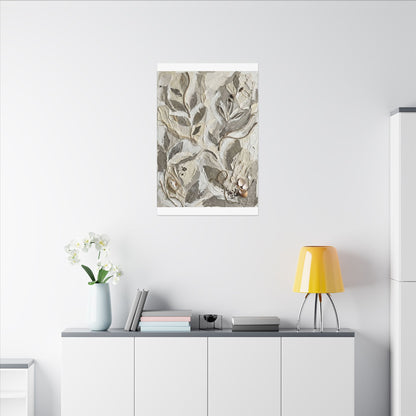 Japandi Textured Canvas Art