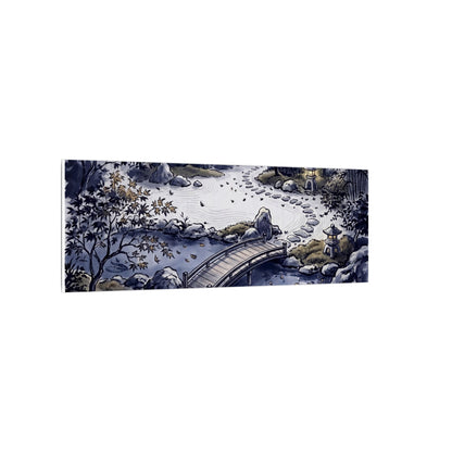 Torii Gate Enso Canvas Art | Contemplative Zen Art