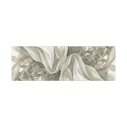 Summer Silk Drape Watercolor Canvas Art | Cozy Decor