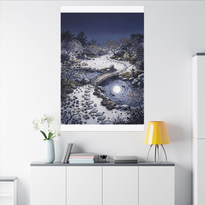 Torii Gate Enso Canvas Art | Contemplative Zen Art