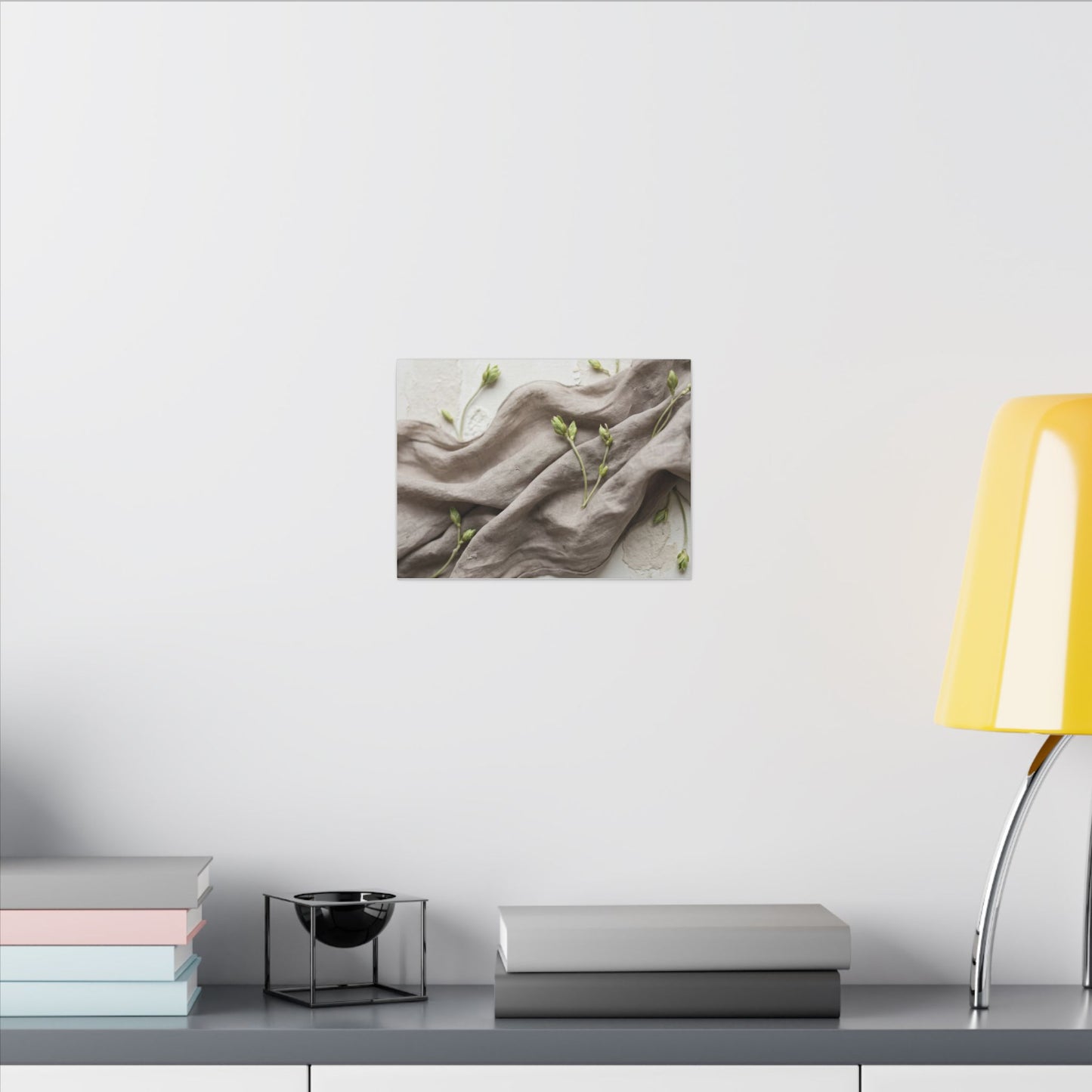 Overcast Silk Drape Canvas Art - Japandi Ma