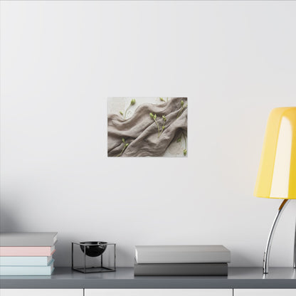 Overcast Silk Drape Canvas Art - Japandi Ma