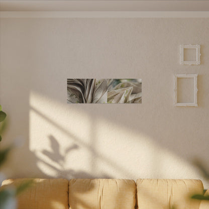 Fukinsei Paper Fold Canvas Art - Japandi Watercolor