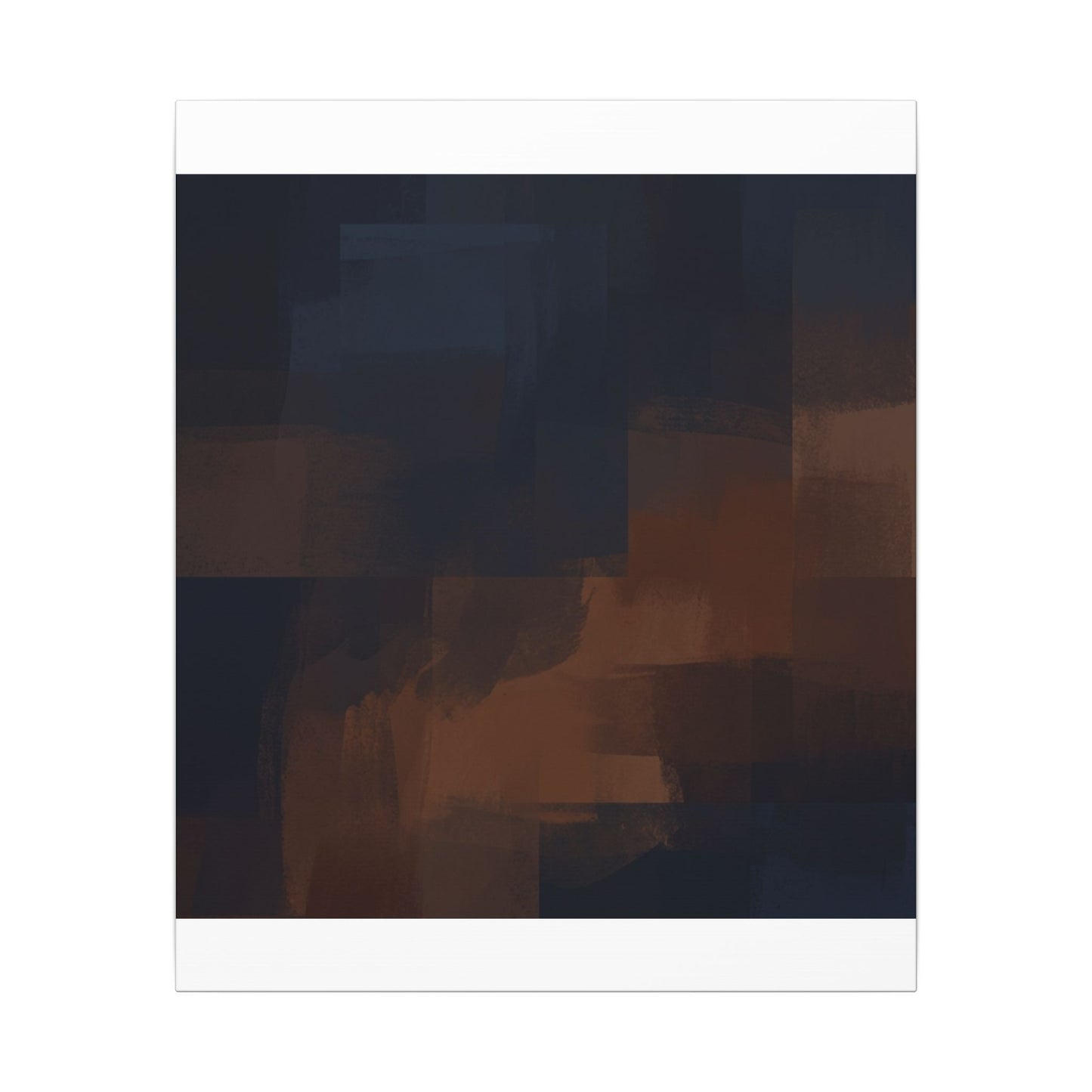 Wabi-sabi Minimal-line Japandi Charcoal Canvas Art