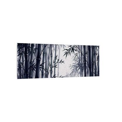 Tranquil Bamboo Grove Canvas Art - Sumi E Zen