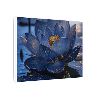Kintsugi Lotus Flower in Dawn | Broken Beauty Canvas Art