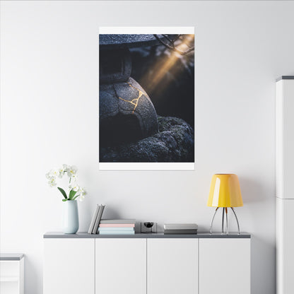 Ma Moonlit Garden Canvas Art - Kintsugi Broken Beauty