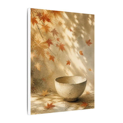 Japandi Ceramic Bowl in Dappled | Watercolor Canvas Art