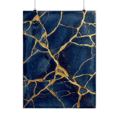 Kintsugi Crackle Wall Art Print Art Print