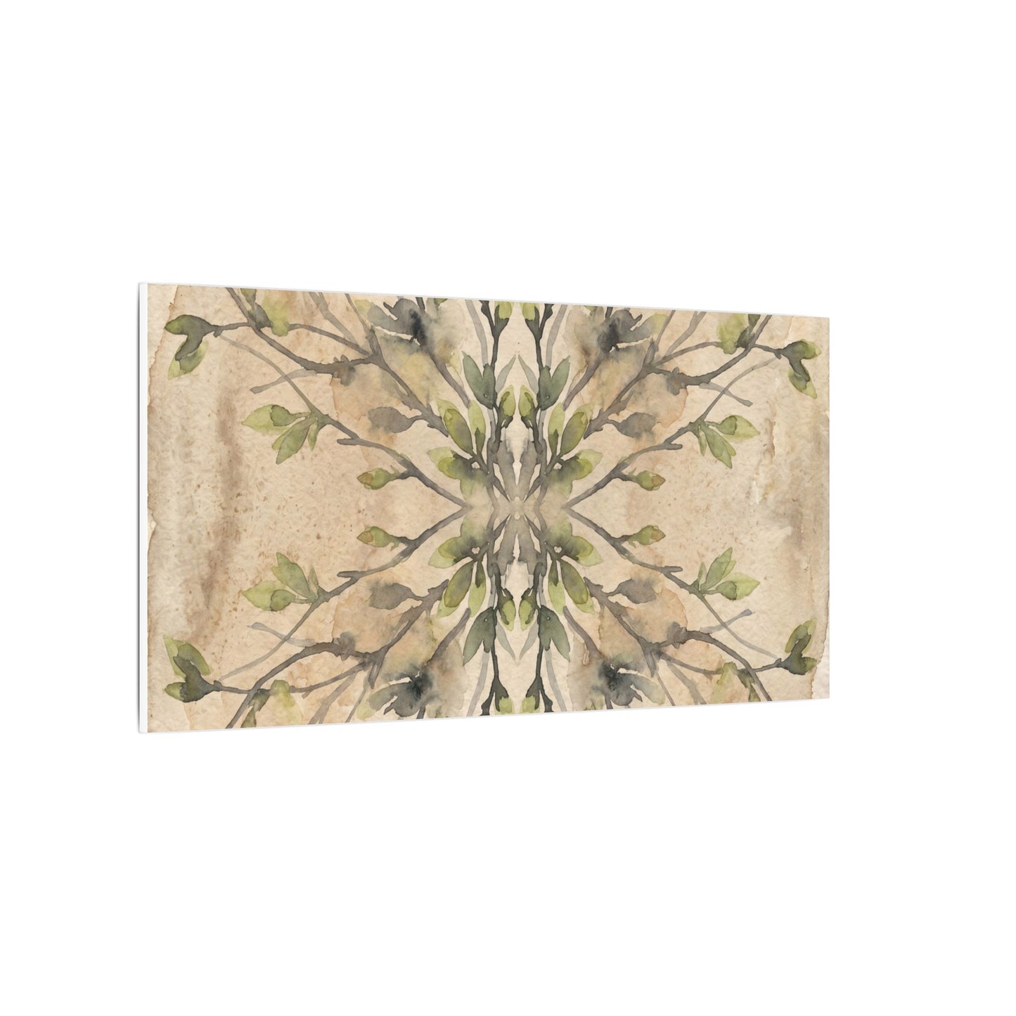 Shibui Shadow Play Canvas Art - Japandi Watercolor