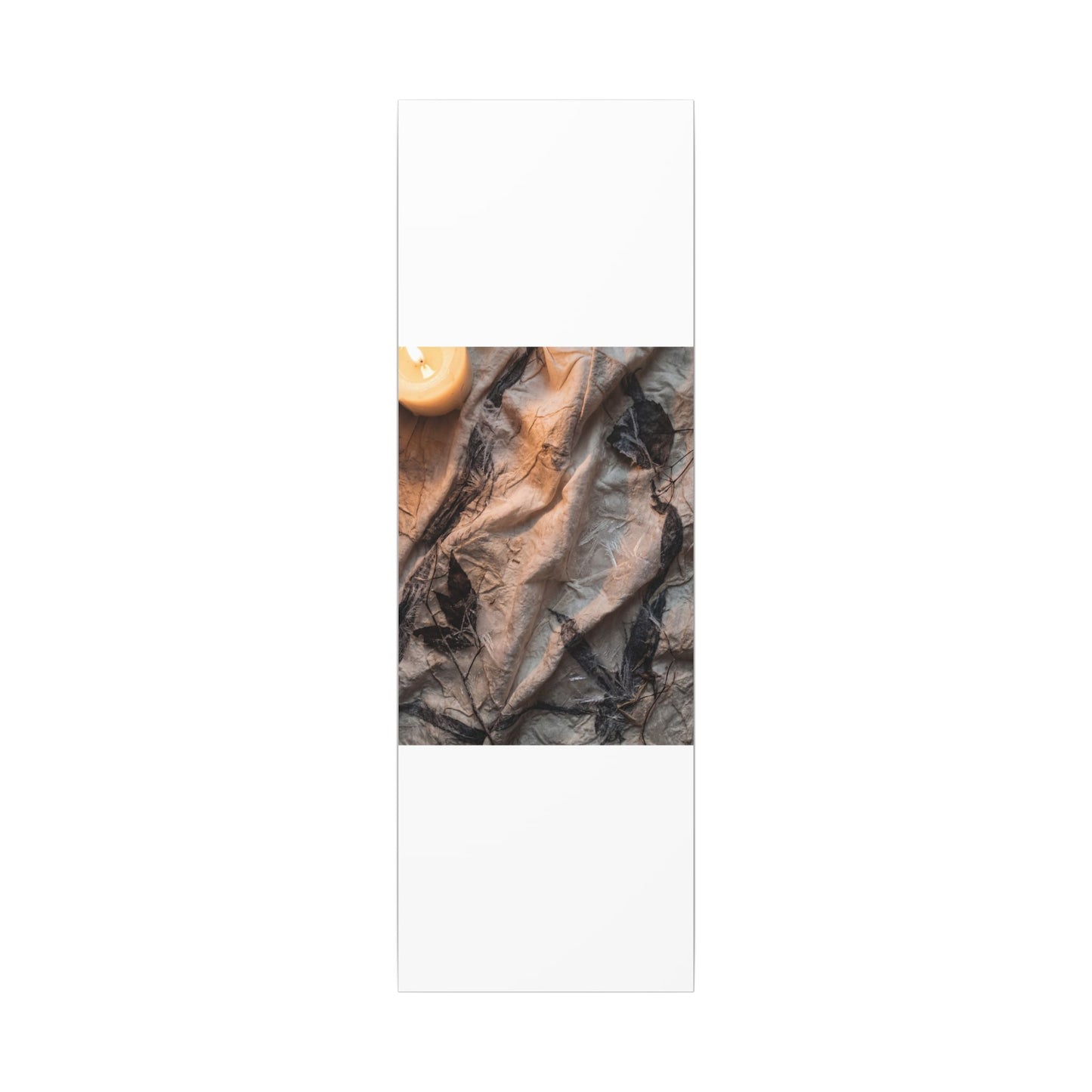 Candlelight Silk Drape Canvas Art - Japandi Mono No Aware