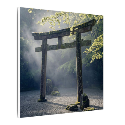 Torii Gate Canvas Art | Spring Zen Karesansui Art