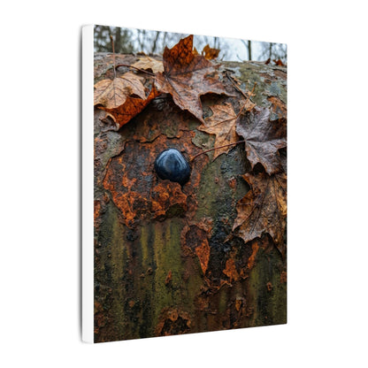 Datsuzoku Rust Patina Canvas Art - Dark Japandi Moody Minimal
