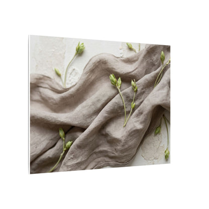 Overcast Silk Drape Canvas Art - Japandi Ma
