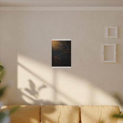 Spring Rust Patina Dark Texture Canvas Art | Moody Decor