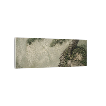 Fukinsei Pine Tree Canvas Art - Japandi Texture